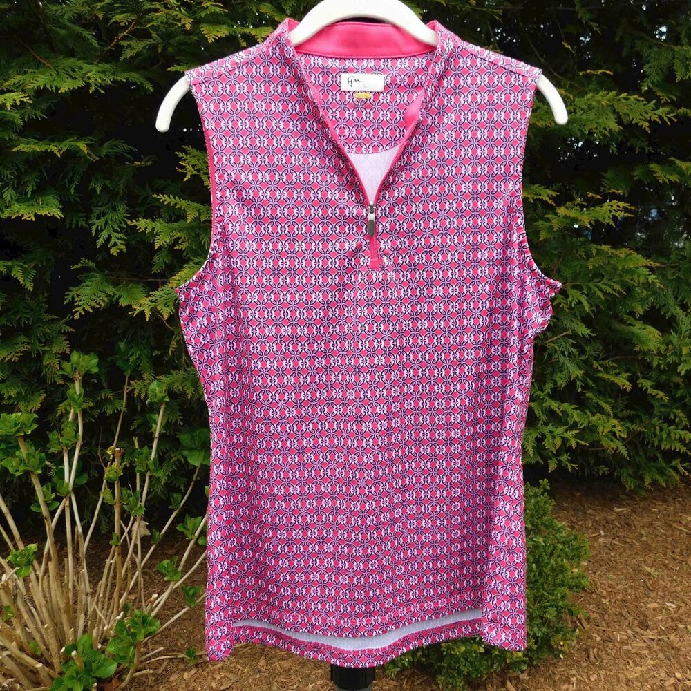 Gu Play Dry 1/4 Zip Sleeveless Athletic Top